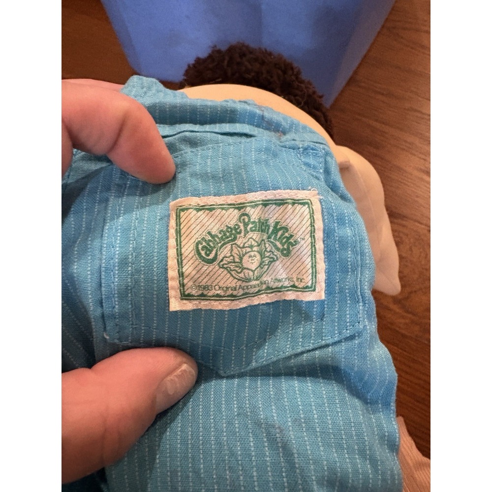 Vintage Cabbage Patch Boy Doll (signed Blue Xavier Roberts 85) 1978-1982 - Picture 11 of 14